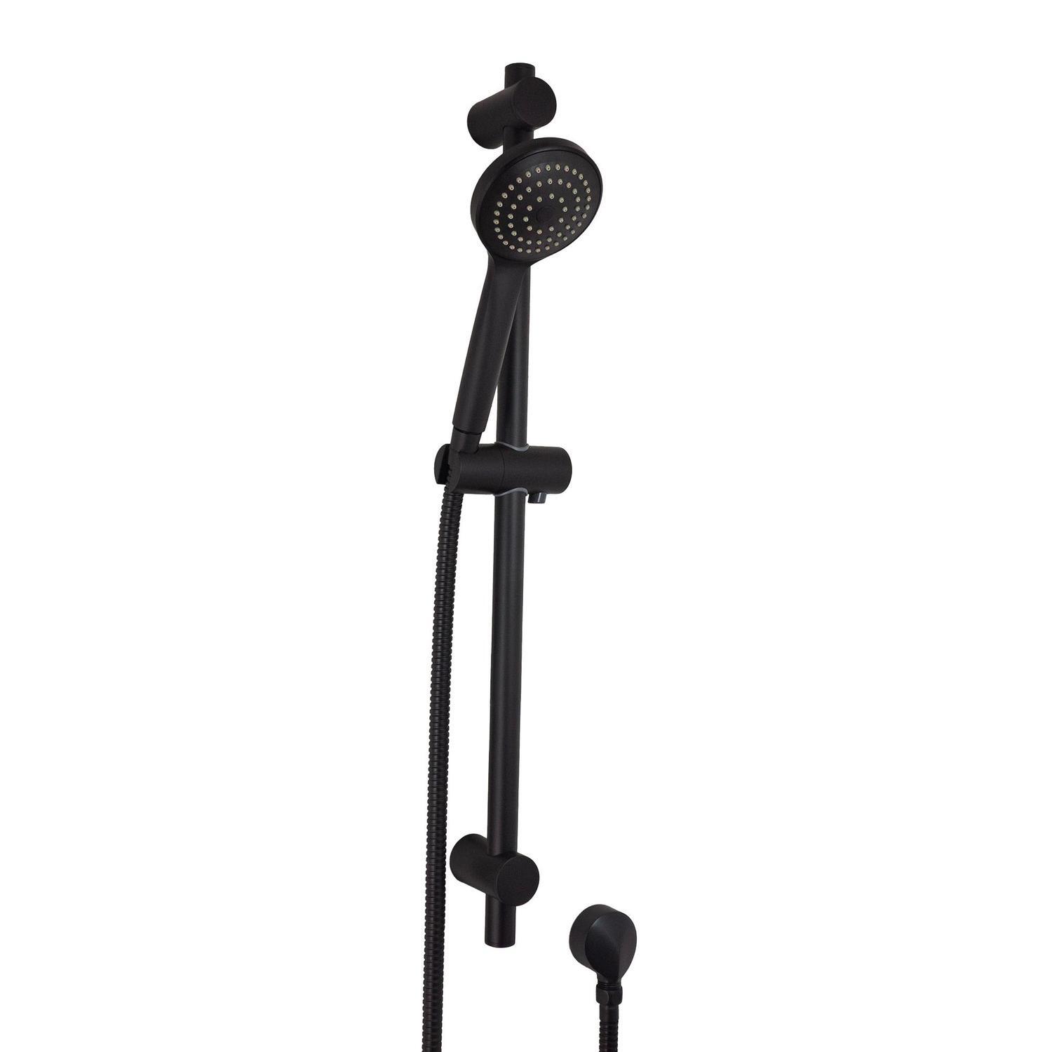 Shower Rail  Black