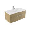 Calais Wall Hung Vanity 900mm French Oak 900mm French Oak