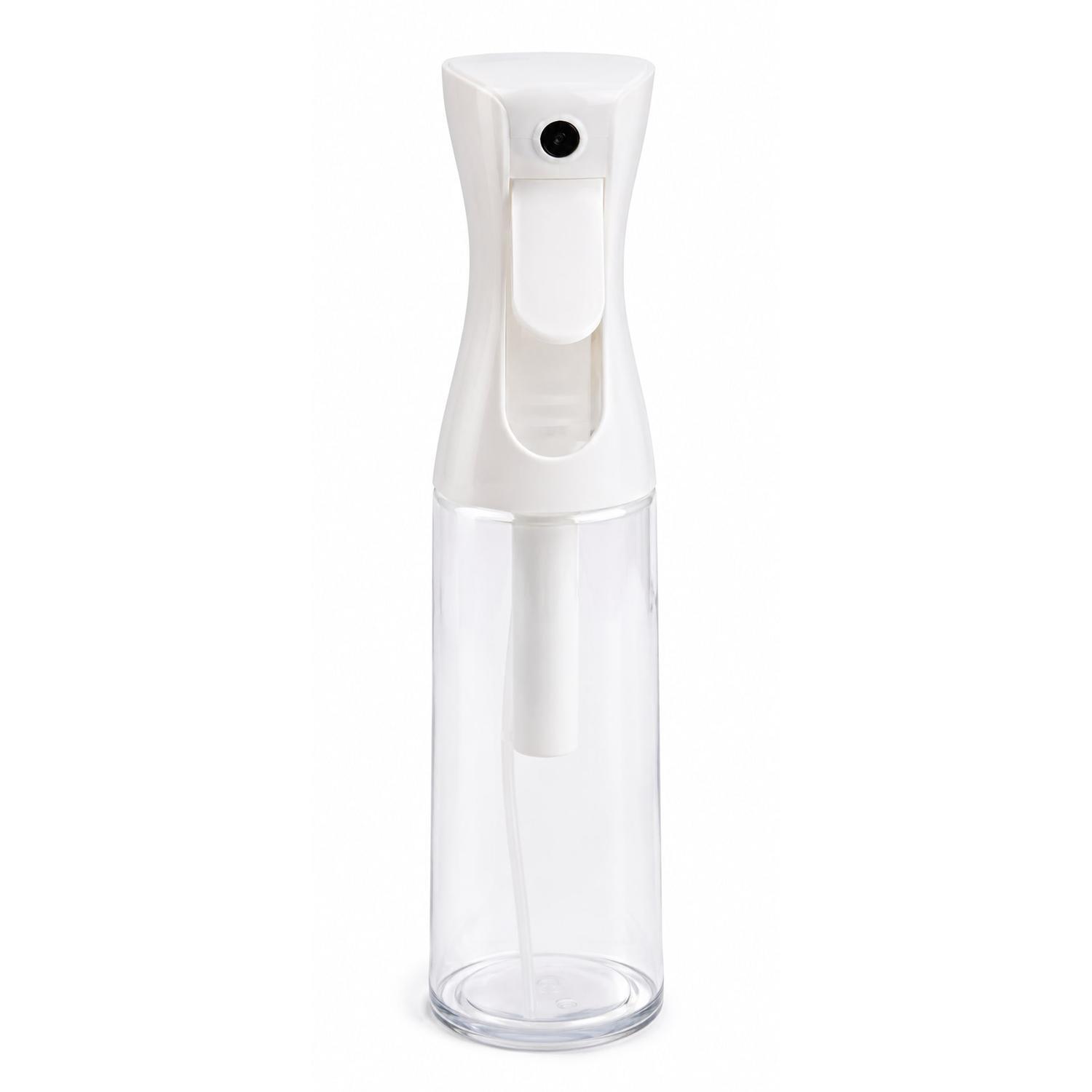 Glass Continuous Spray Bottle 300ml White
