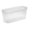 Narrow Storage Bin Clear