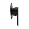 Round Shower Mixer  Black