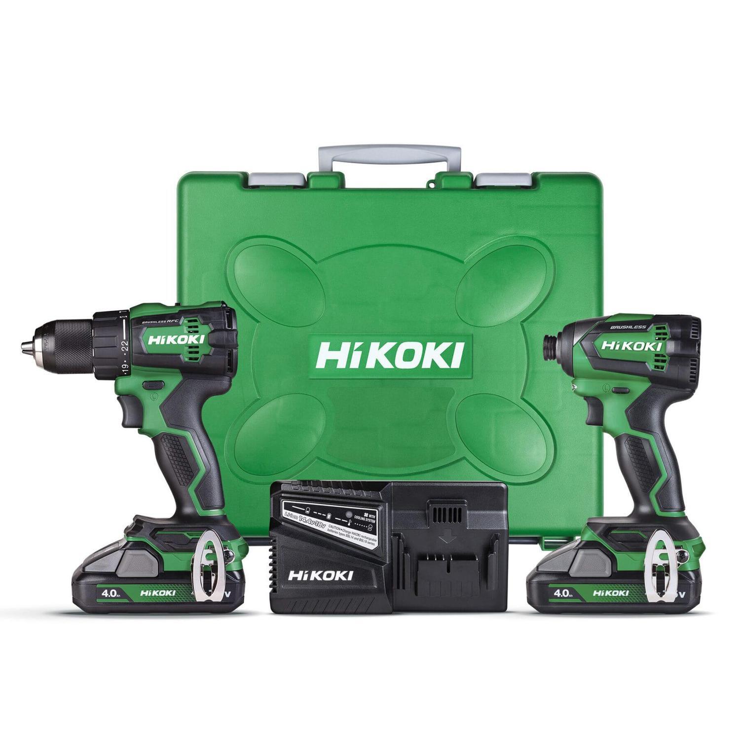 18V Brushless Impact Drill & Impact Driver Kit