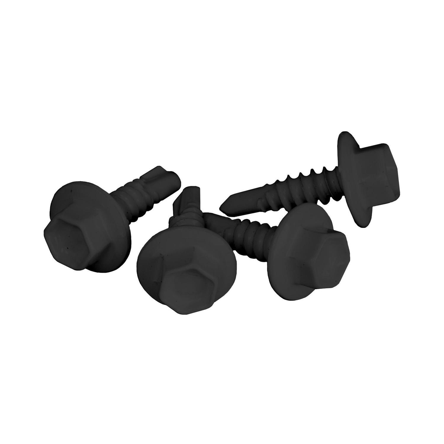 Tek Screws Grey Pack of 12