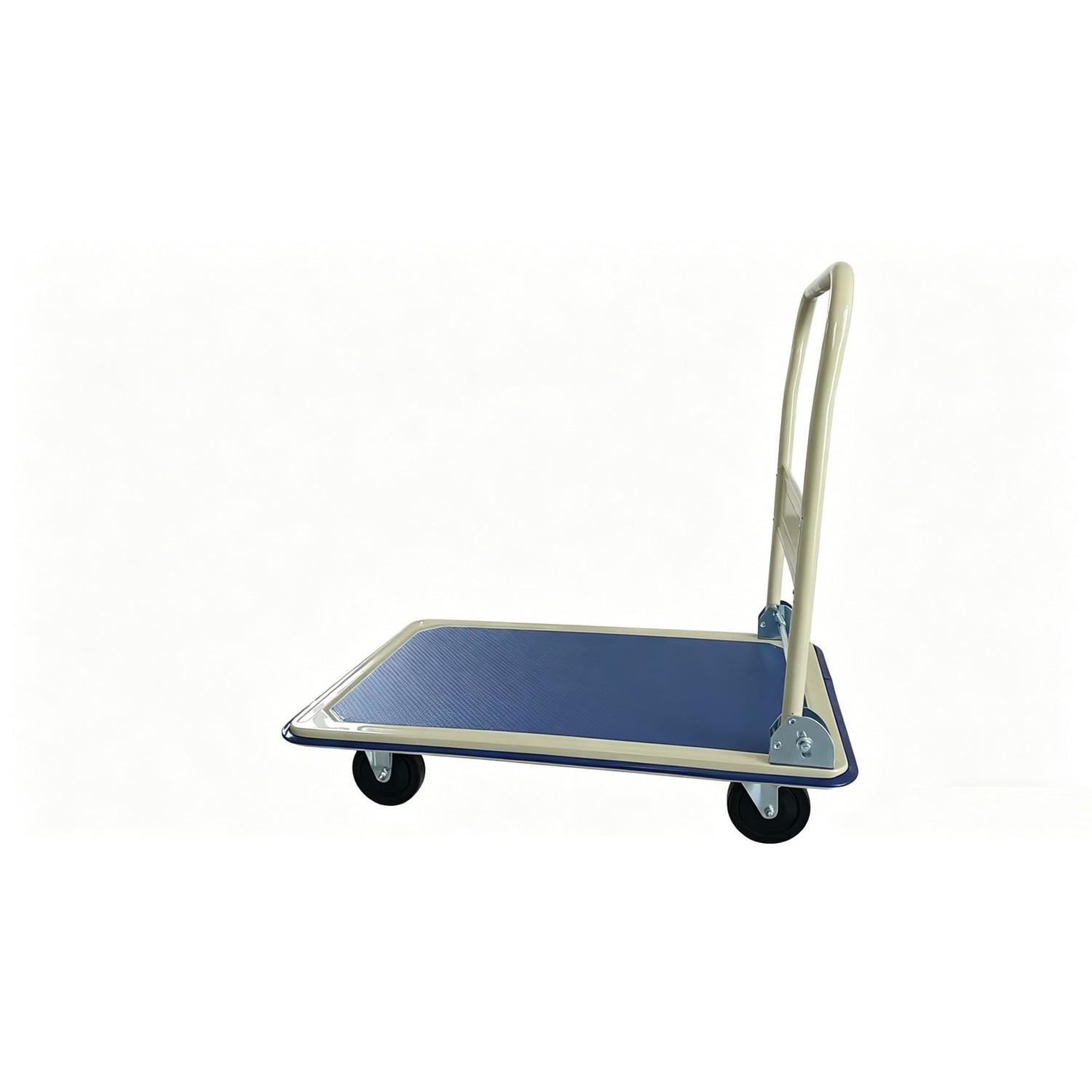 150Kg Steel Platform Hand Truck 150kg Blue/Grey