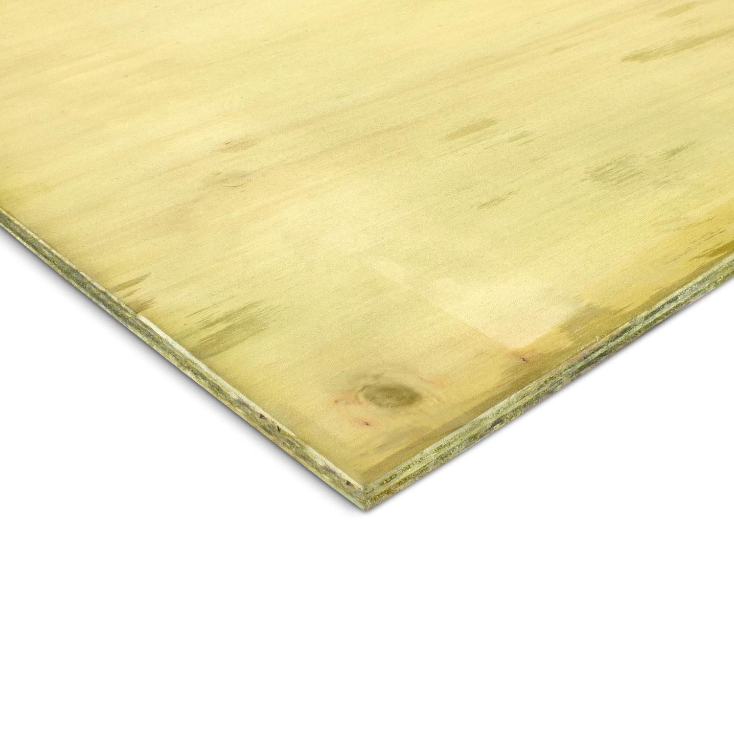 F14 DD H3.2-CCA Square Edge Structural Plywood 2400 x 1200 x 12mm Natural
