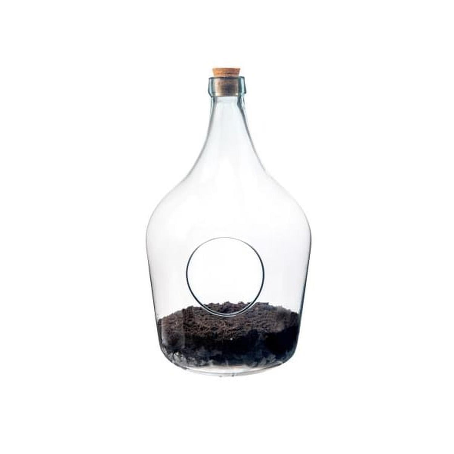 TERRARIUM GLASS BOTTLE