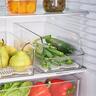 Tall Fridge Bin 390 x 180mm Clear
