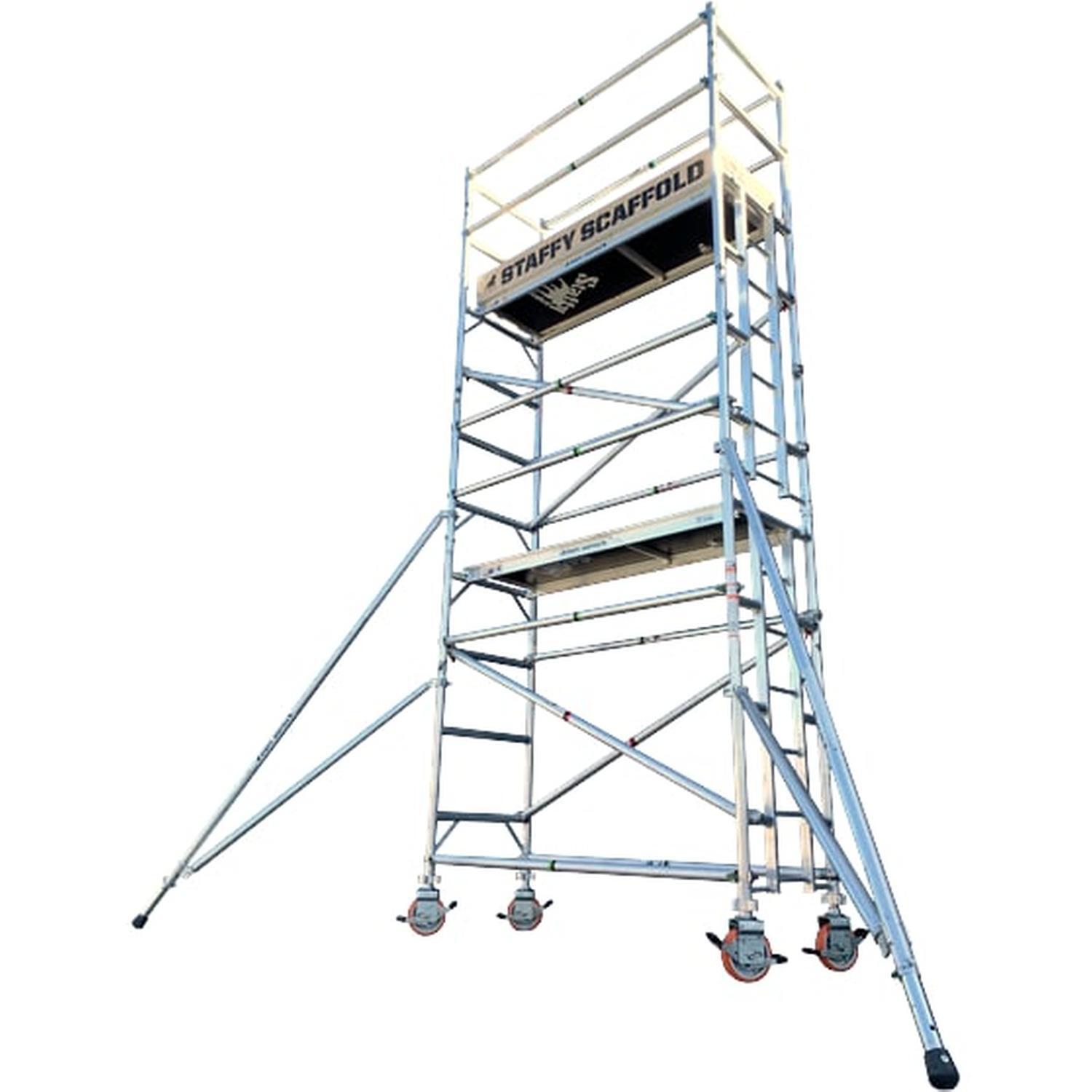 Mobile Scaffold Tower Aluminium 5x0.8x2m