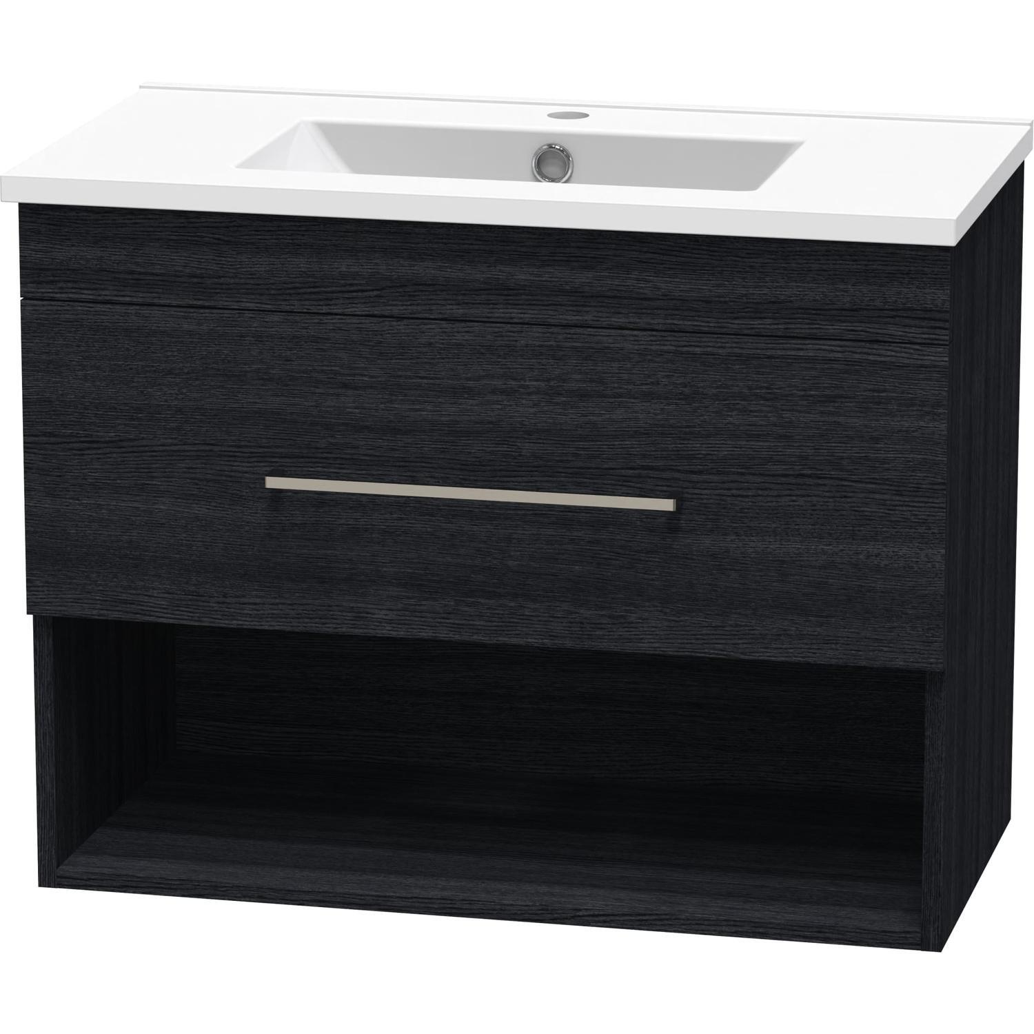 Drawer Open Wall Hung Vanity