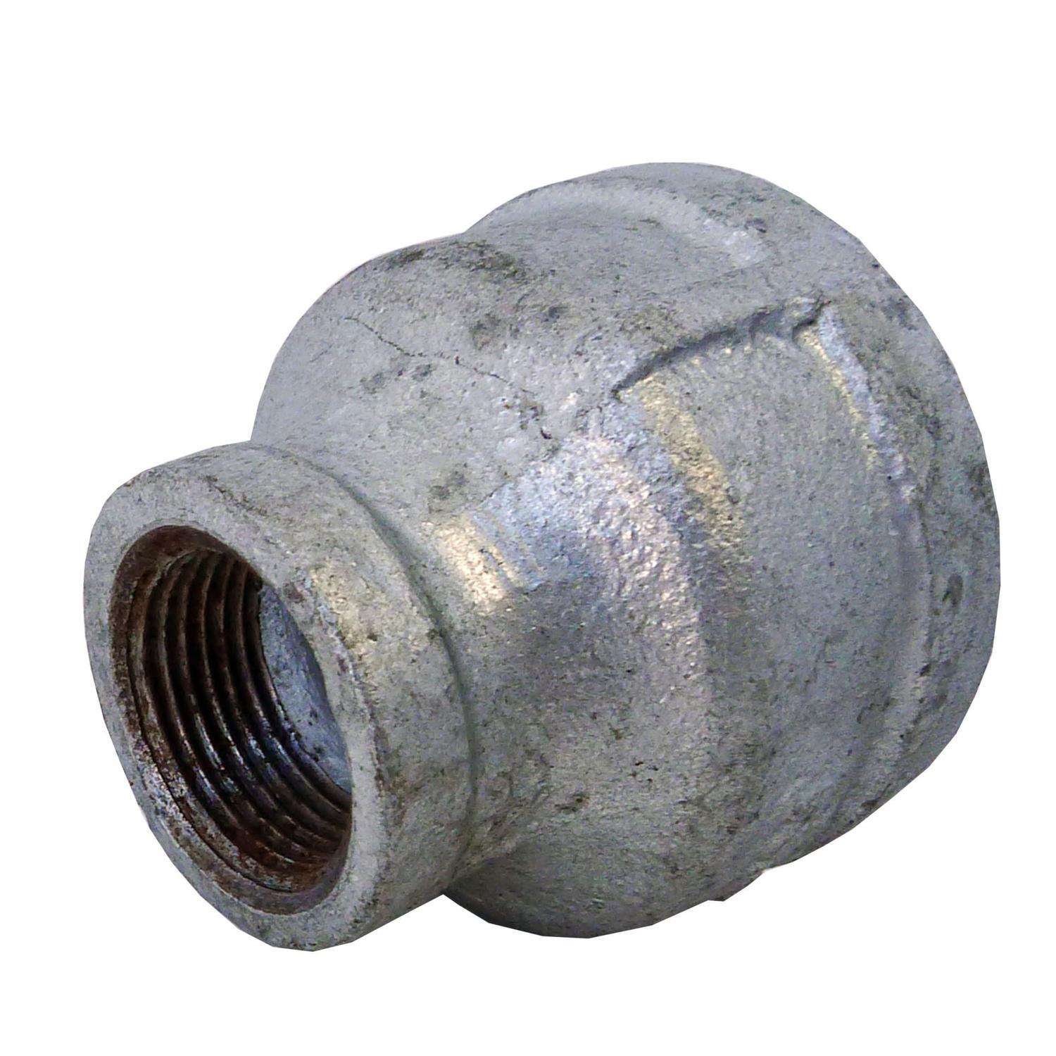 Galv reducing socket 20 x 15mm.