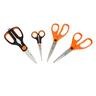 4 piece Scissors Set 216mm/203mm X 2/140mm Orange,Black