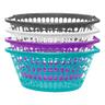Oval Laundry Basket 580 x 450 x 255mm Assorted Colours