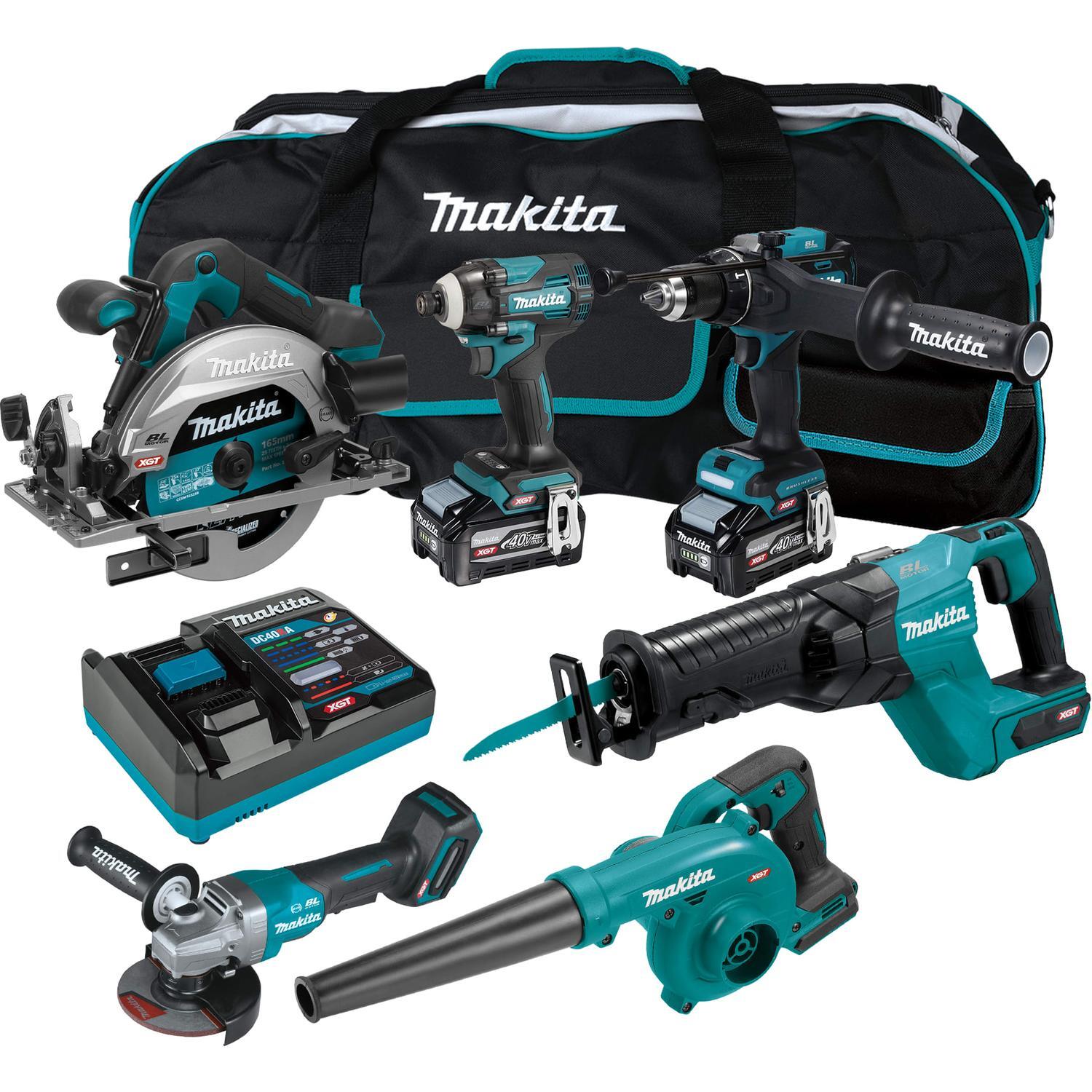 6 Piece Combo Kit  40 Volt
