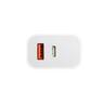 USB + USB-C Wall Charger