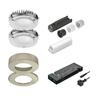 Cabinet LED Downlight 24V 3K Matt Nickel 2 Pack