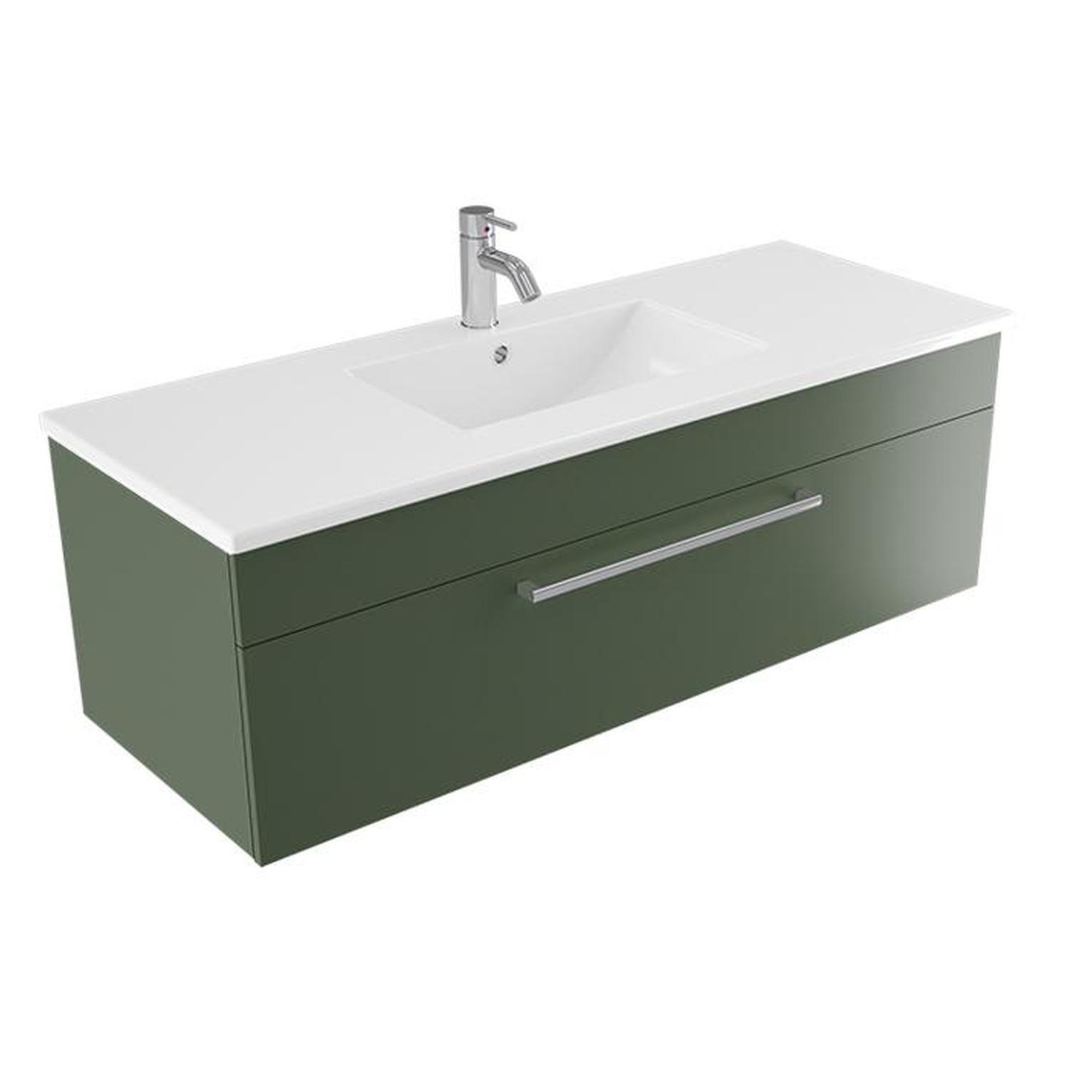 Calais Wall Vanity 1200mm Green Slate
