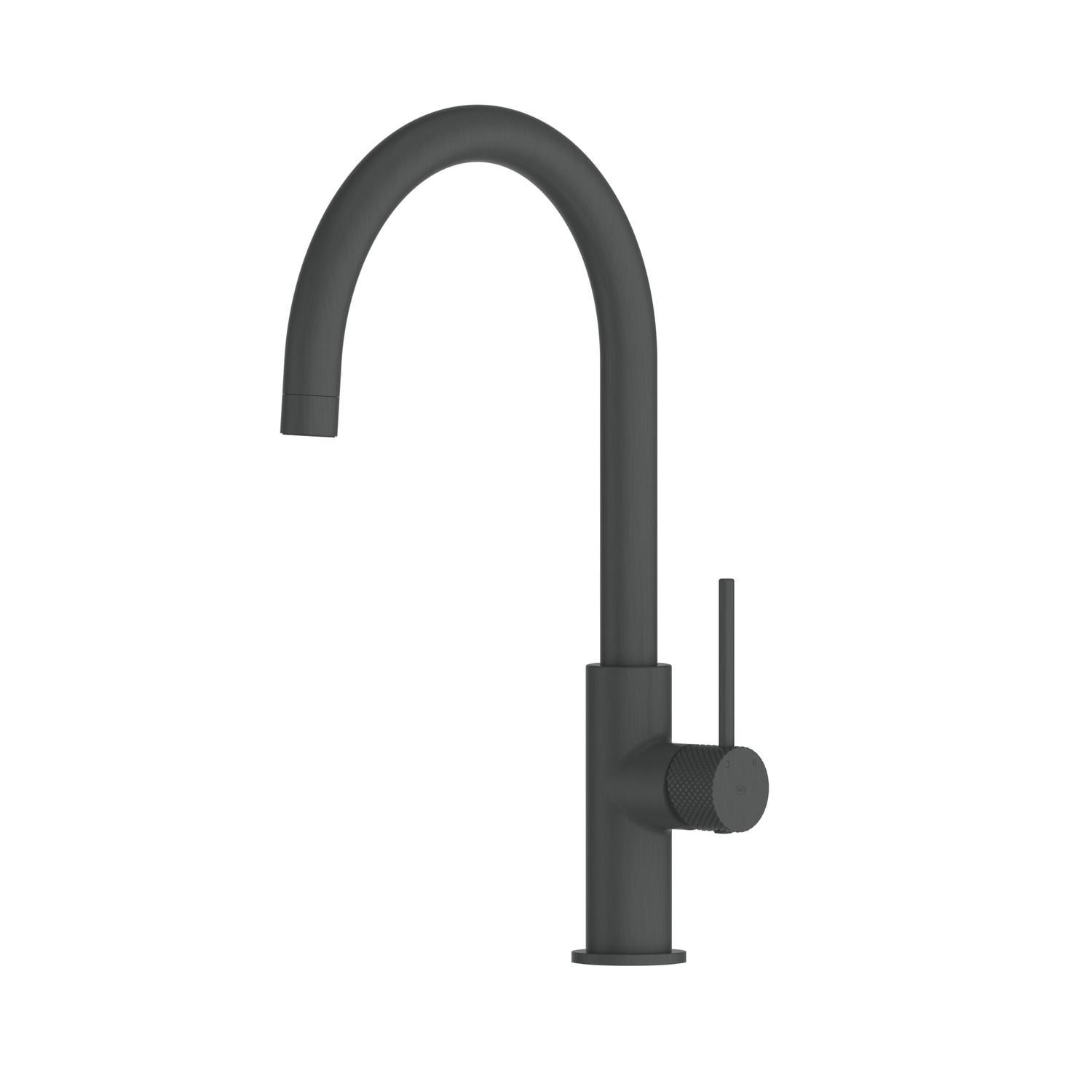 Gooseneck Sink Mixer  Gunmetal