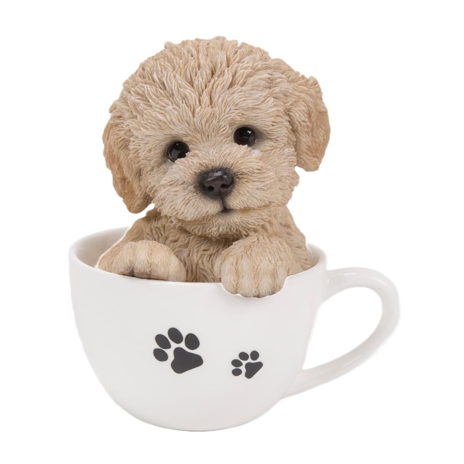 Teacup Poodle Dog Ornament