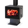 Ambie One 15kW Wood Fire and Standard Flue Kit