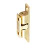Twin Ball Catch 50mm Bright Brass