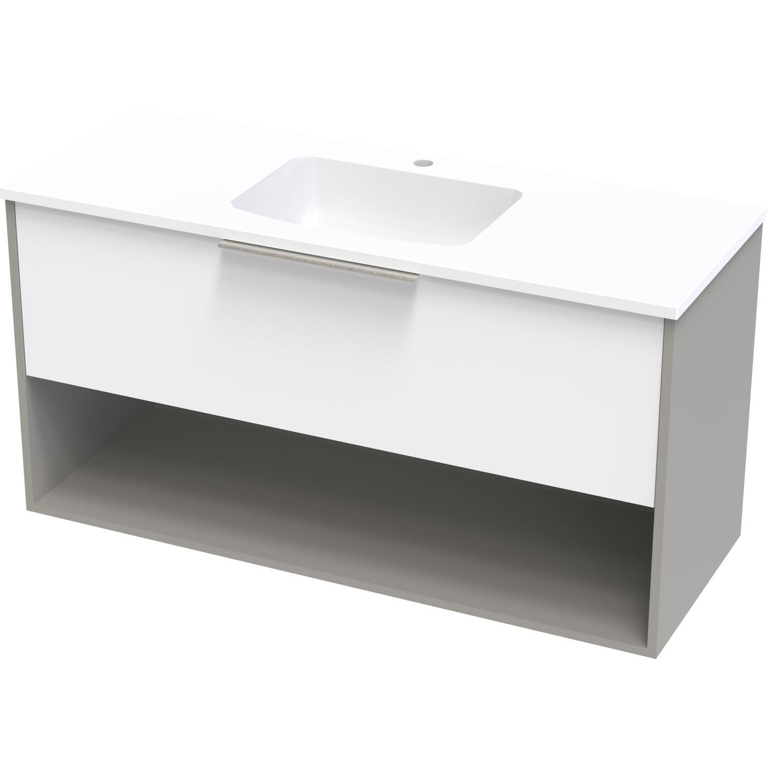 Nikau Grove 1200 Drawer Open Ultra Gloss White/Colour