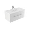 Calais Wall Hung Vanity 900mm White