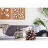 Ivy Decorative Screen 600 x 1200mm Rust Steel