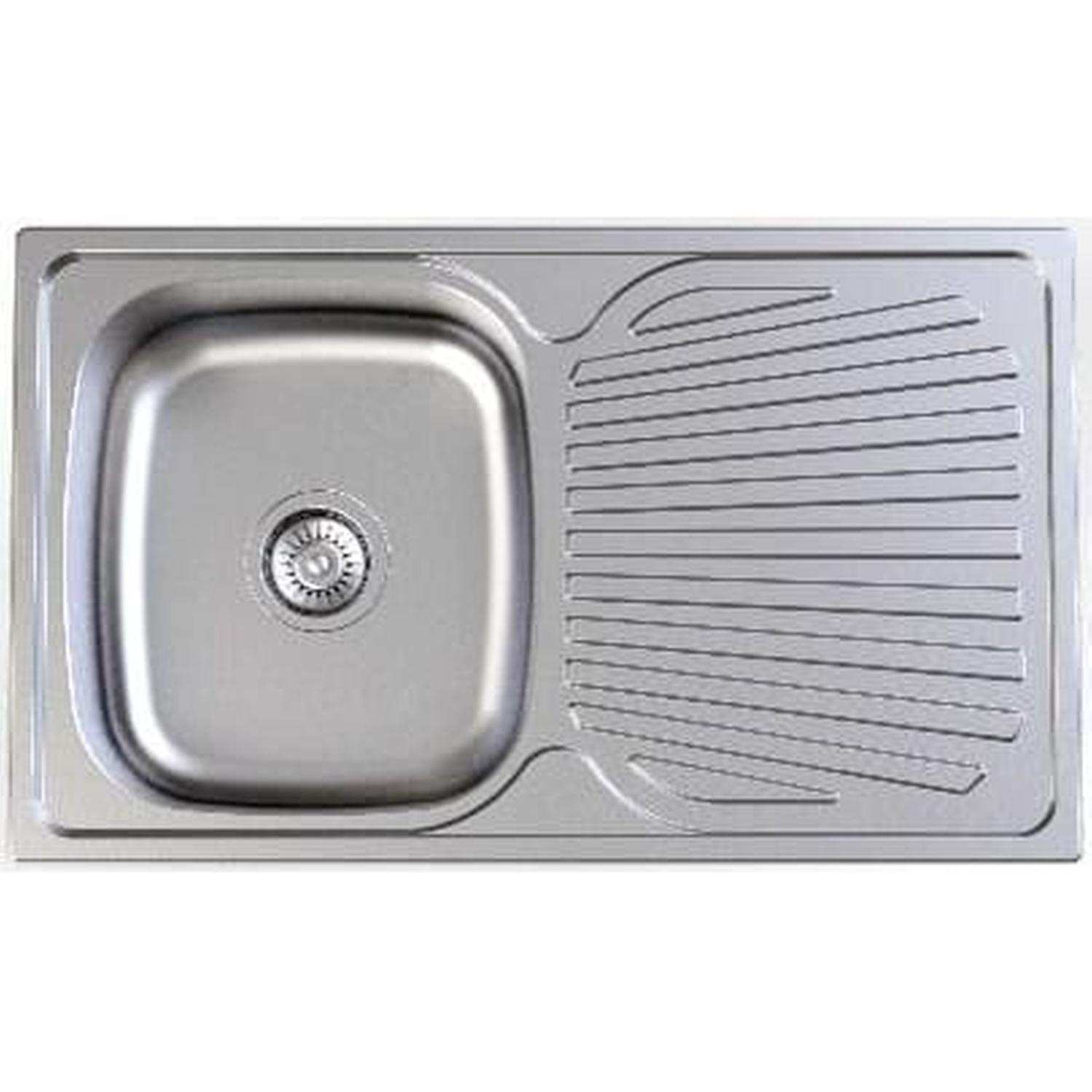 Sink 800x480mm Stainless Steel