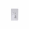 Dimmer Vertical Single White