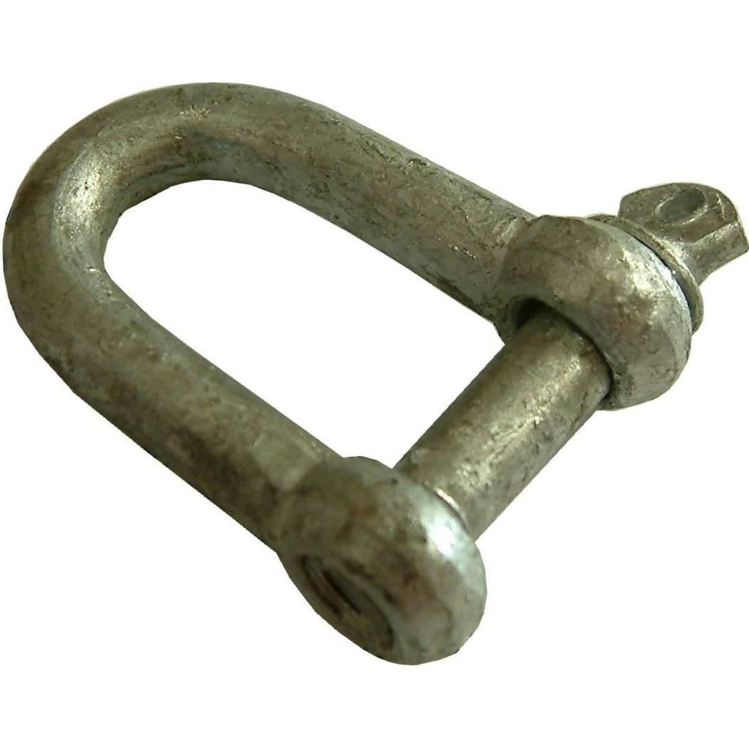 D Shackle Galvanised 6mm