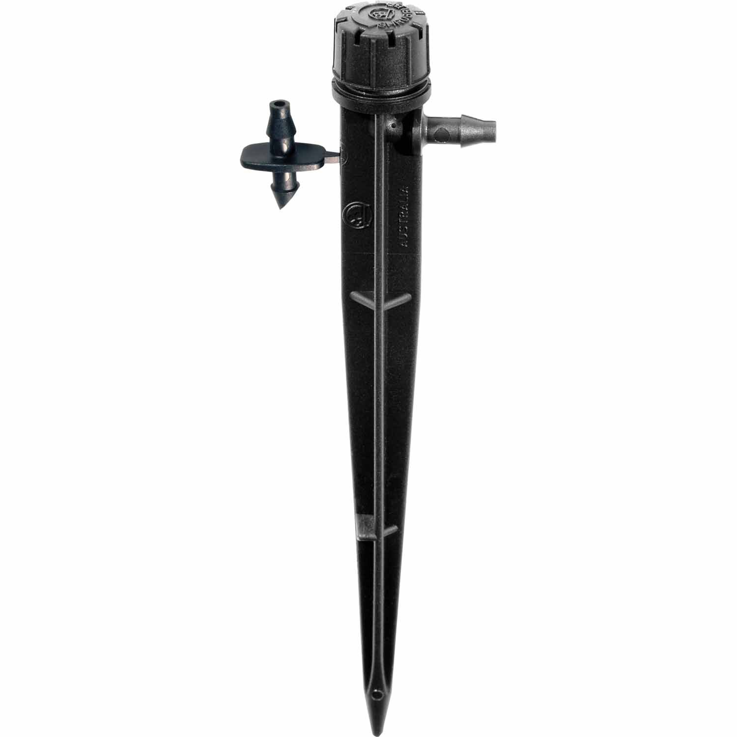 Micro Shrubbler Adj Flow 360° on a Spike