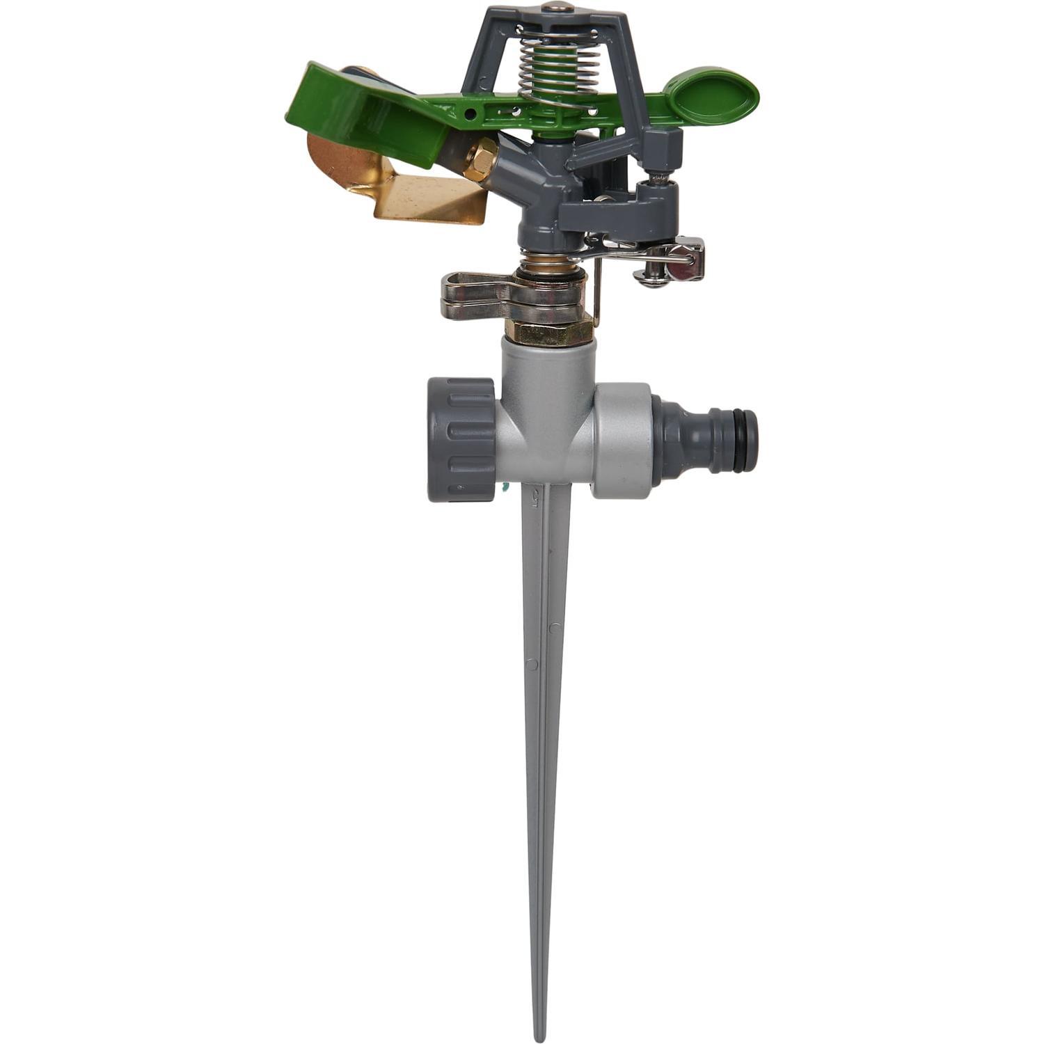 Metal Impulse Sprinkler with Spike