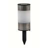 Bollard Light 6.3 x 6.3 x 13cm   Solar powered White