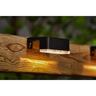 Solar Wall / Fence Light 2 Pack 9.5 x 5.9 x 3.5cm  Warm White