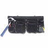 Suede Split Leg Apron 600 x 290 x 40mm Black