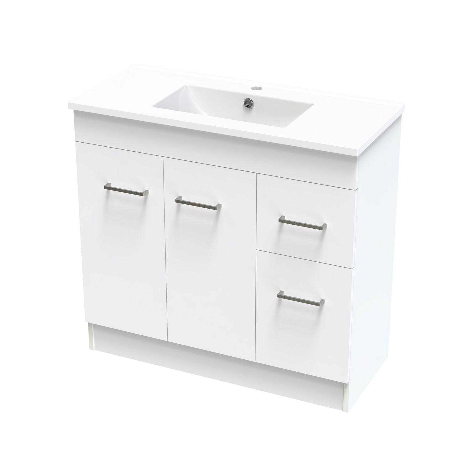 Cashmere Slim Classic Floor Standing Vanity