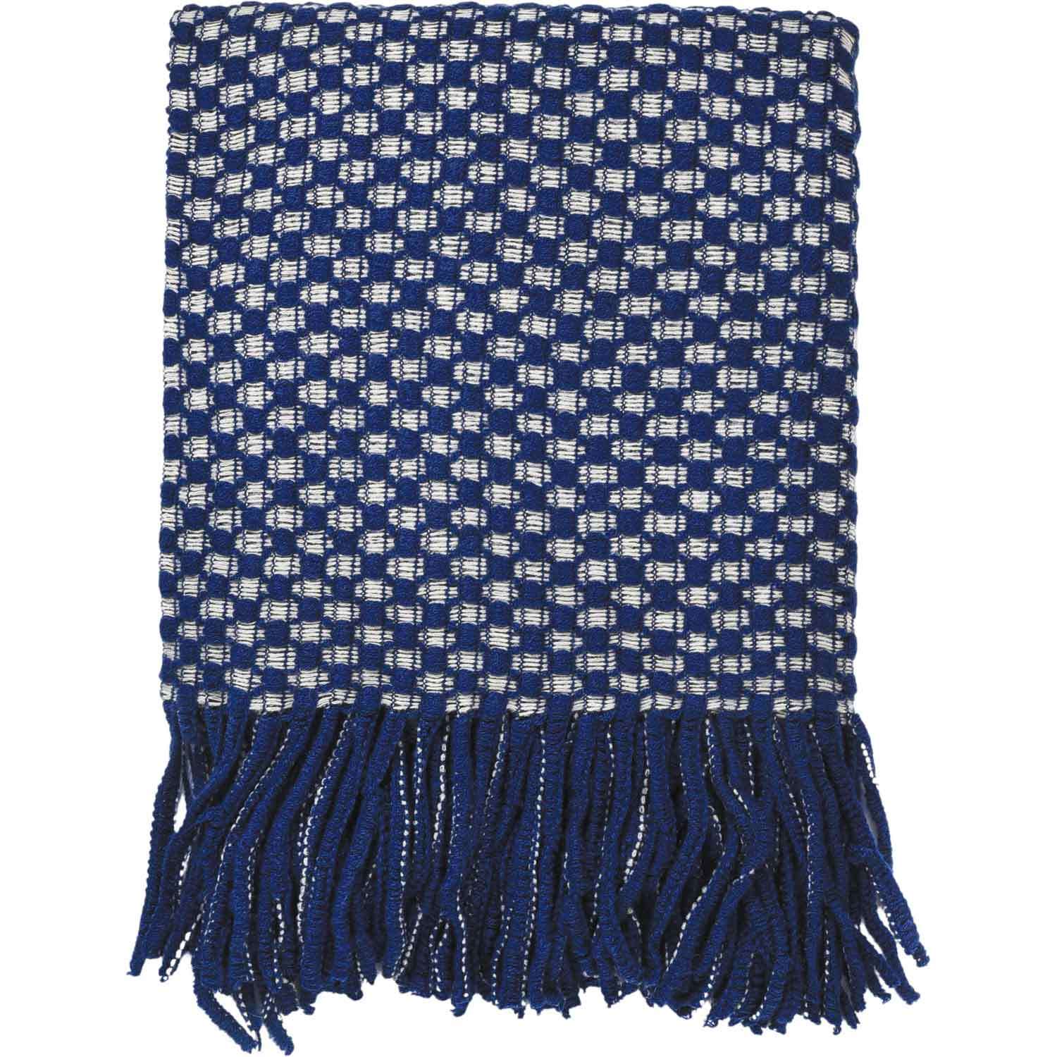 Indoor Throw Blue