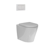 Evo Floor Mount Toilet Package 360 x 560 x 400mm White