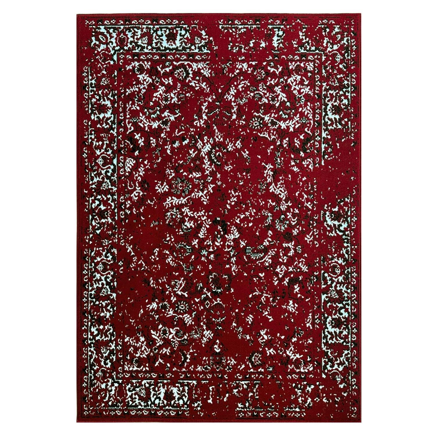 Zarin Rug W: 1500mm, L: 2200mm Vintage Red