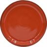 Glazed Round Saucer 26cm Orange