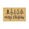 Christmas Coir Mat 600 x 400mm Pine