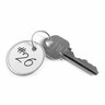 Paper ID Tag with Split Ring