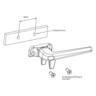Window Handle Styleline2 Double Tongue Right Hand  Off White