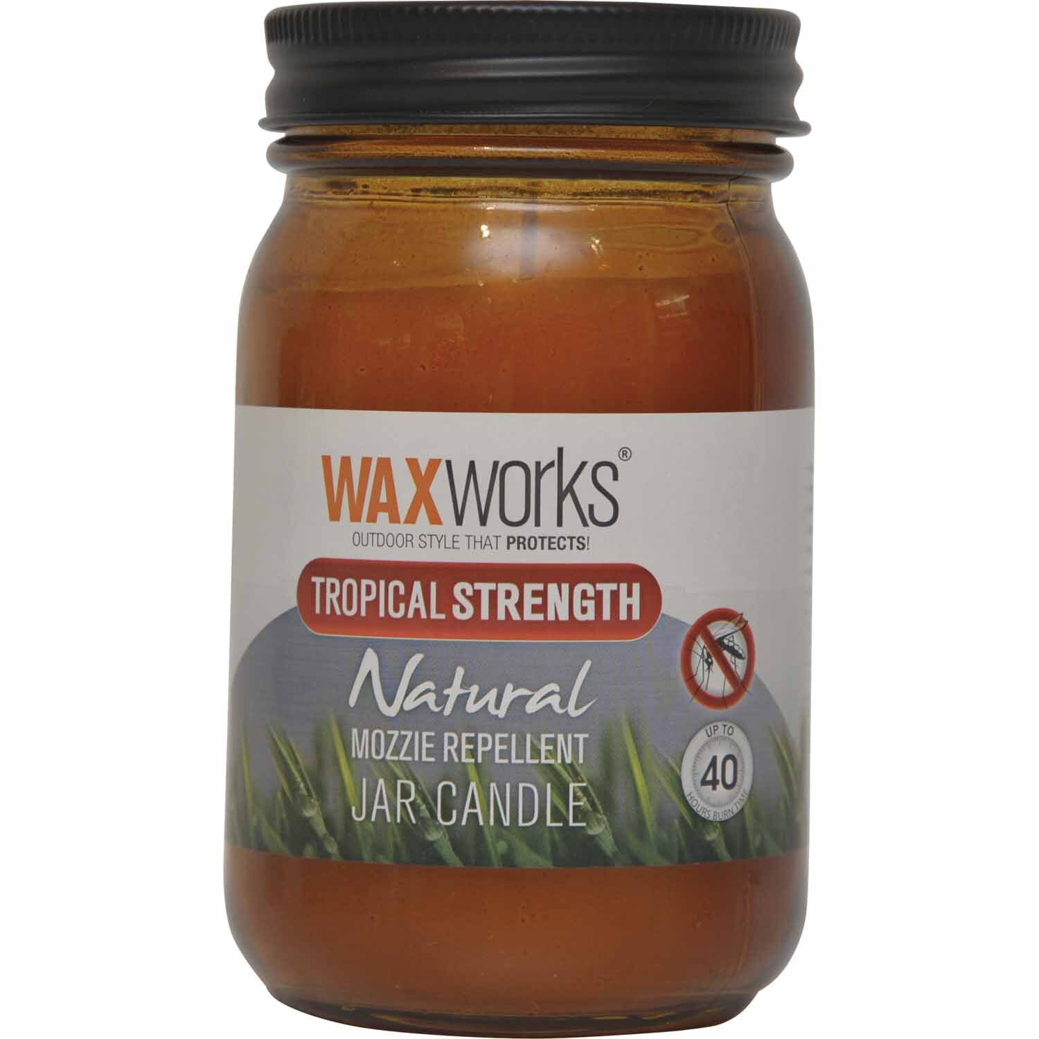 Tropical Strength Vintage Jar Candle