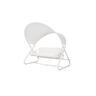 Naples Outdoor Triple Swing Set  White