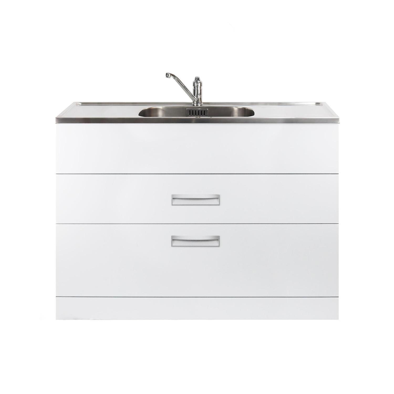 Laundry Tub Wide Drawers 1200mm