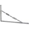 Twisted Stayed Angle Bracket Galvanised 500 x 300 x 40mm Galvanised