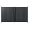 Valla Series Vertical Driveway Gate H:1800mm x W:1500mm Black