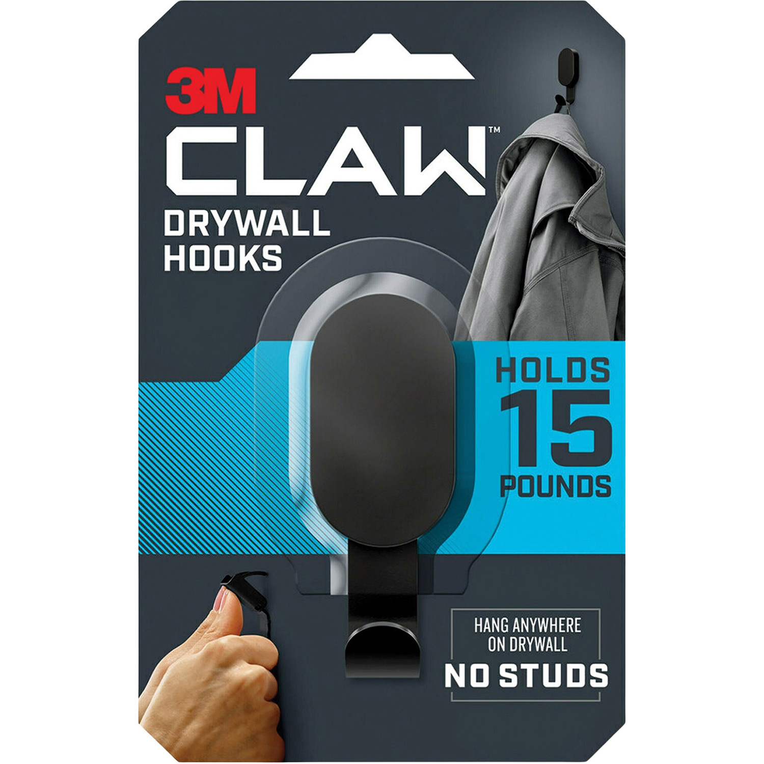 Drywall Hook Black