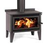 LTD Mega Rad Leg 21kW Wood Fire